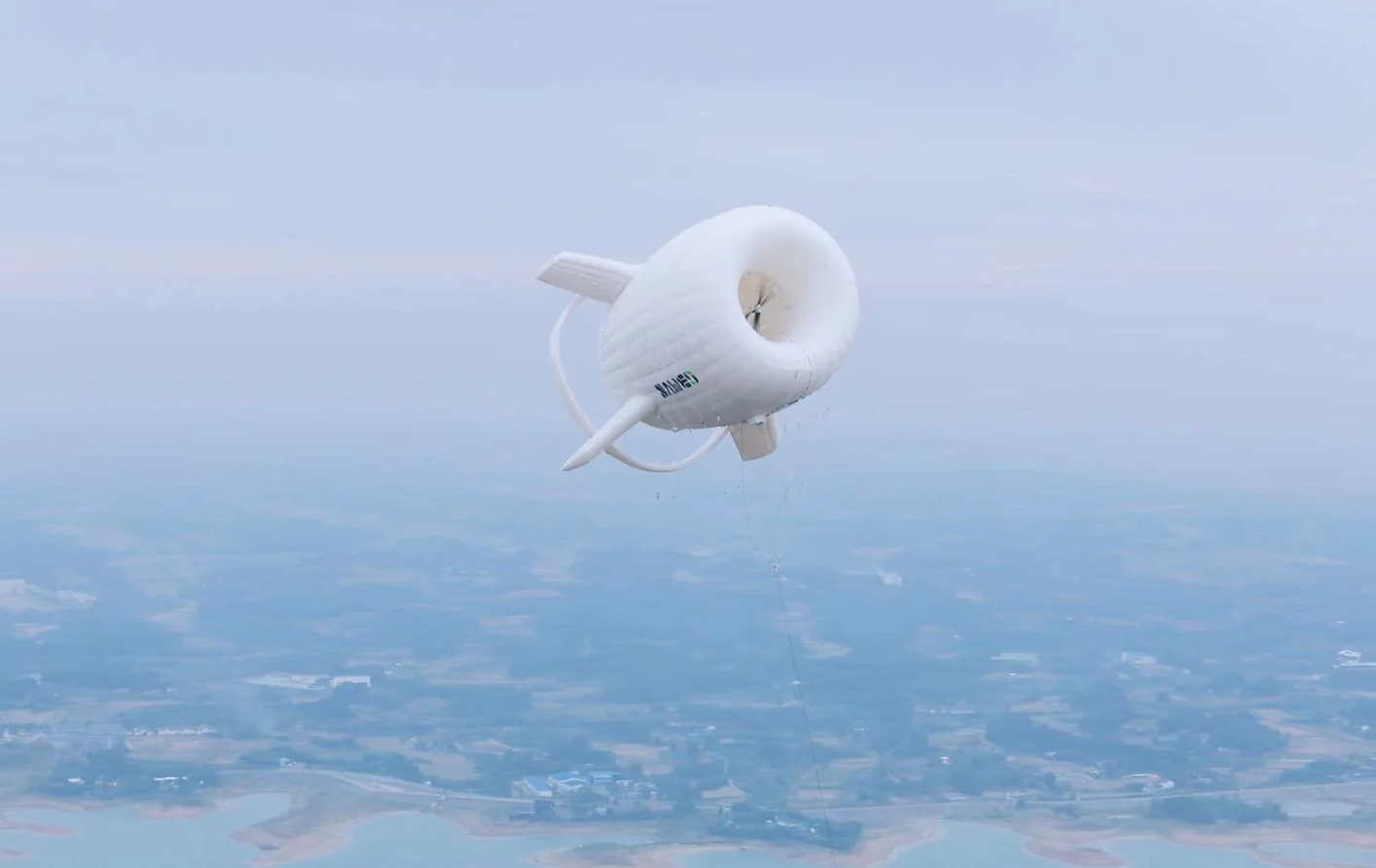 La Chine fait voler la première centrale éolienne au monde