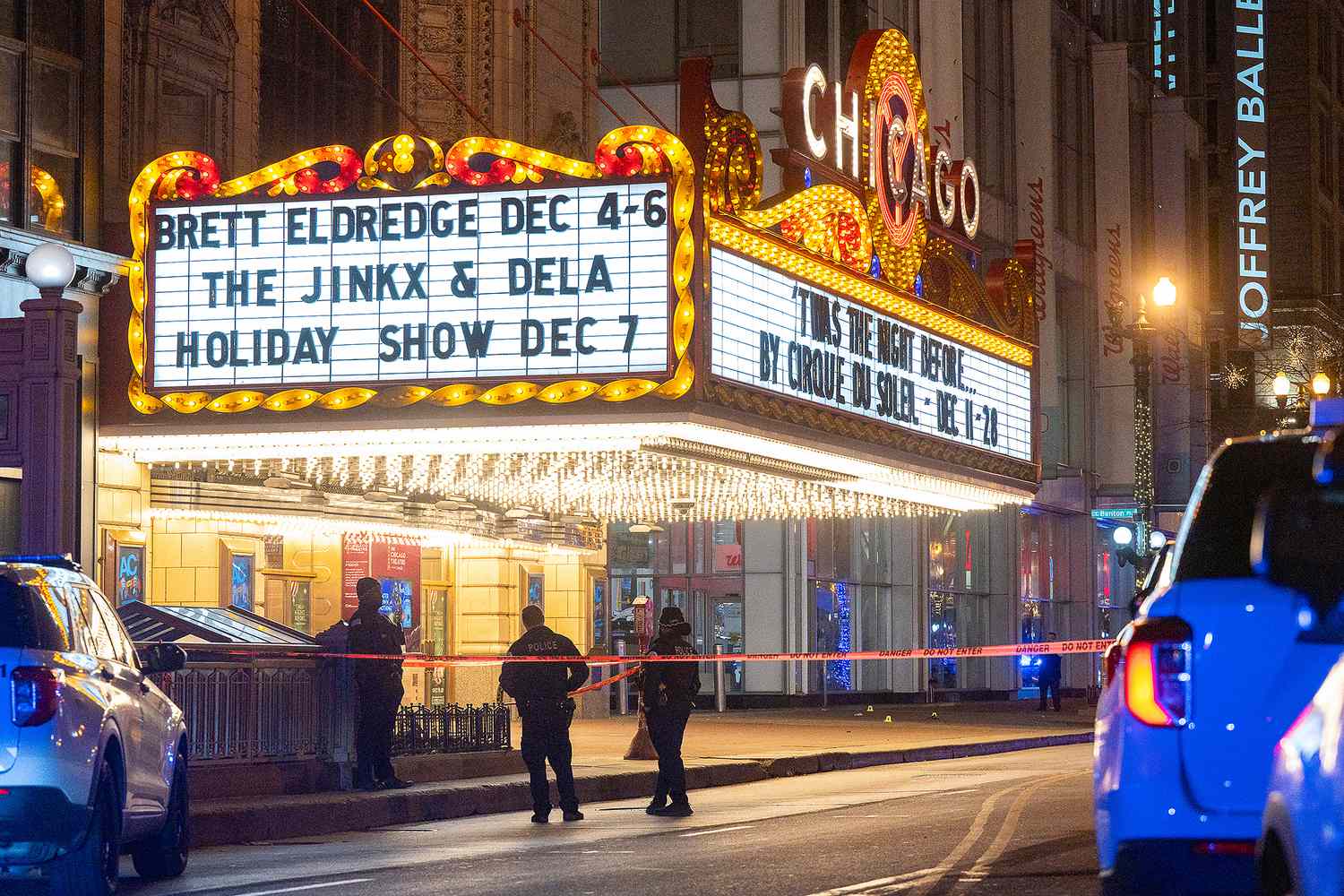 Shooting at Chicago's Christmas tree lighting event leaves one dead and eight hurt...
