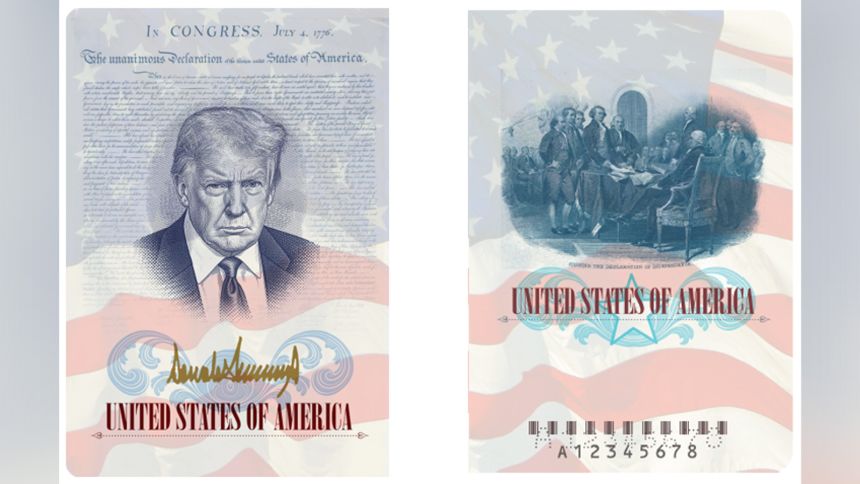 Is AOC Right That Trump Is Jealous of Mount Rushmore and Wants His Own Passport Page?