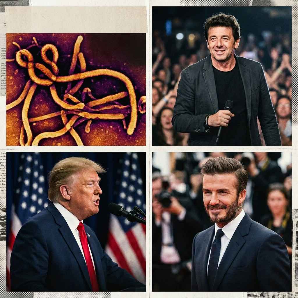 Ebola, Bruel, Trump, Beckham : votre vendredi en 12 infos